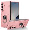 Case for Samsung Z FOLD 7 6 5 4 3 2 Folding with Ring Protective Case Full Coverage Plain With Holder Kickstand Tough Shell