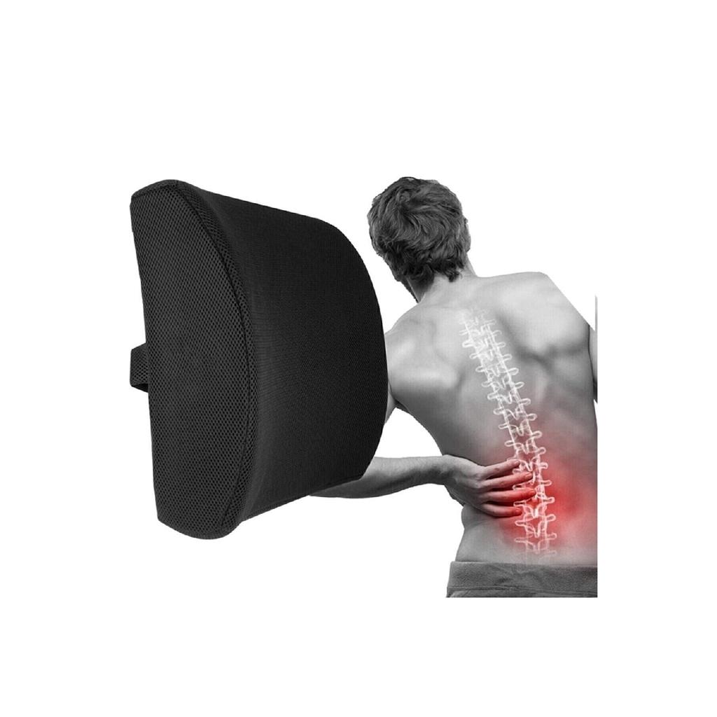 Orthopedic Office Chair Auto Vehicle Seat Lumbar Support Pillow Back Cushion