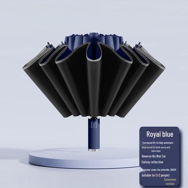 16-Rib Fully Automatic UV Protection Folding Umbrella