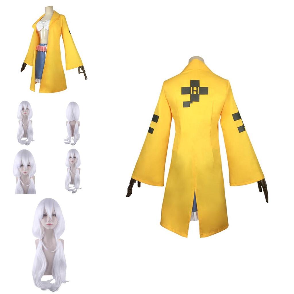 Danganronpa V3 Angie Yonaga Cosplay Costume With Exquisite Workmanship Coat Skirt Wig