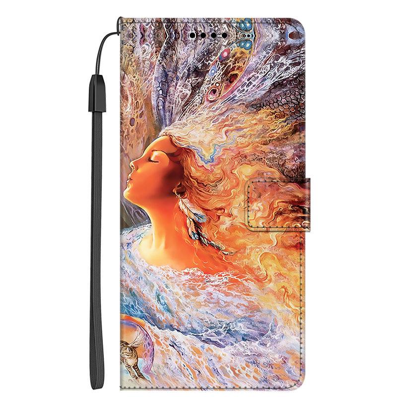 Leather Flip Case with Card Slot & Magnetic Closure for Redmi K60 Ultra/Xiaomi 13T/13T Pro