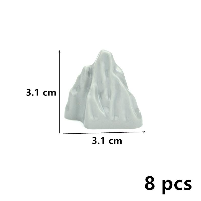 Assemble Particles 6082 6083 23996 47847 Moc Rock Panel City Street View DIY Enlighten Building Blocks Compatible With Brand