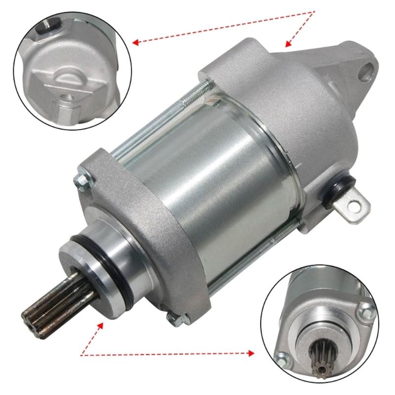 Lightweight 12V Motorbike Starter Motor for WR450 WR450F YZ450 YZ450FX Easy Installation 2GC-81890-00-00 2GC-81890-01-00