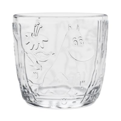 [Offiziell importiert] Moomin by ARABIA Glaswaren Kollektion Becher Set (2-teiliges Set), Ca.. 280ml, Klar, Moomin Geschirr, Arabia, 1070867