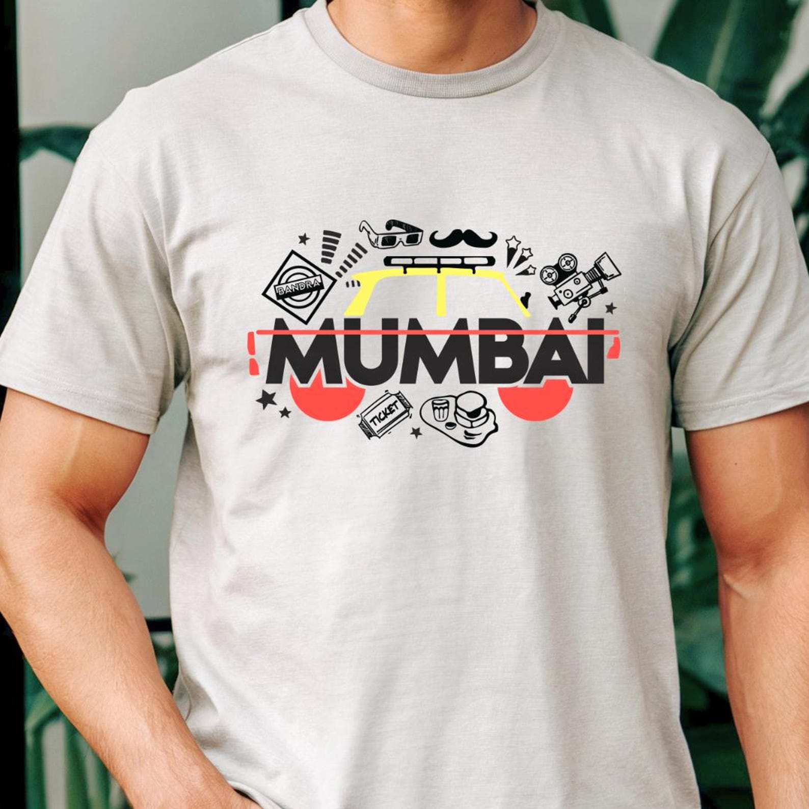 Aamchi Mumbai Graphic T-shirt | Mumbai tee, Indian shirt, South Asian fashion, Bollywood, Indian-themed clothing, Indian gift ide 4XL