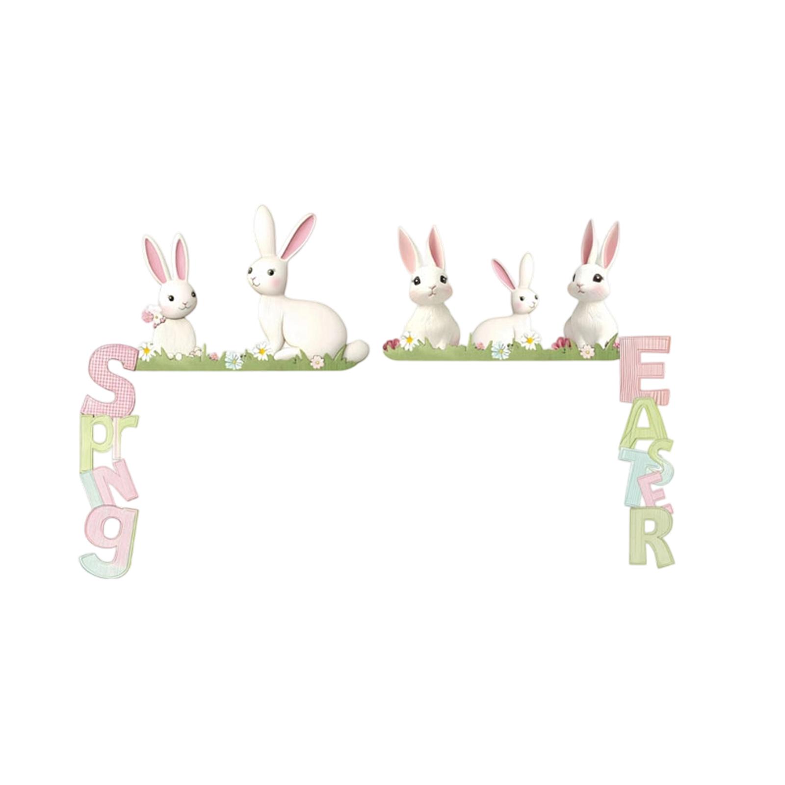 Easter Cute Door Corner Decoration, Bid Farewell To Door Frames, And Easily Create A Festive And Ceremonial Feeling