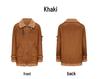 Men's Winter Leather Jacket with Thick Fur Lining - Large Size, Warm Cross-Border Coat