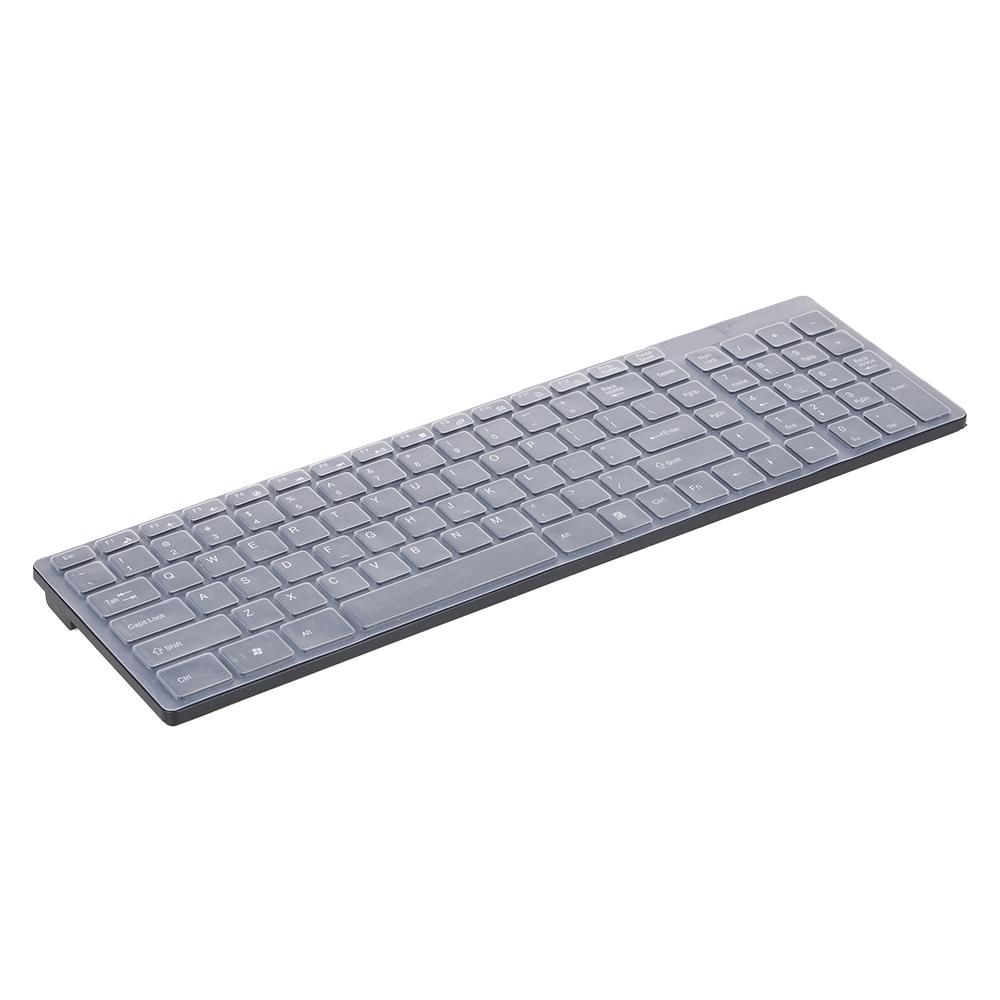 Wireless Keyboard Combo 2.4GHz Wireless Keyboard 1200DPI Optical for Home Office Use Share 1 USB Receiver Black