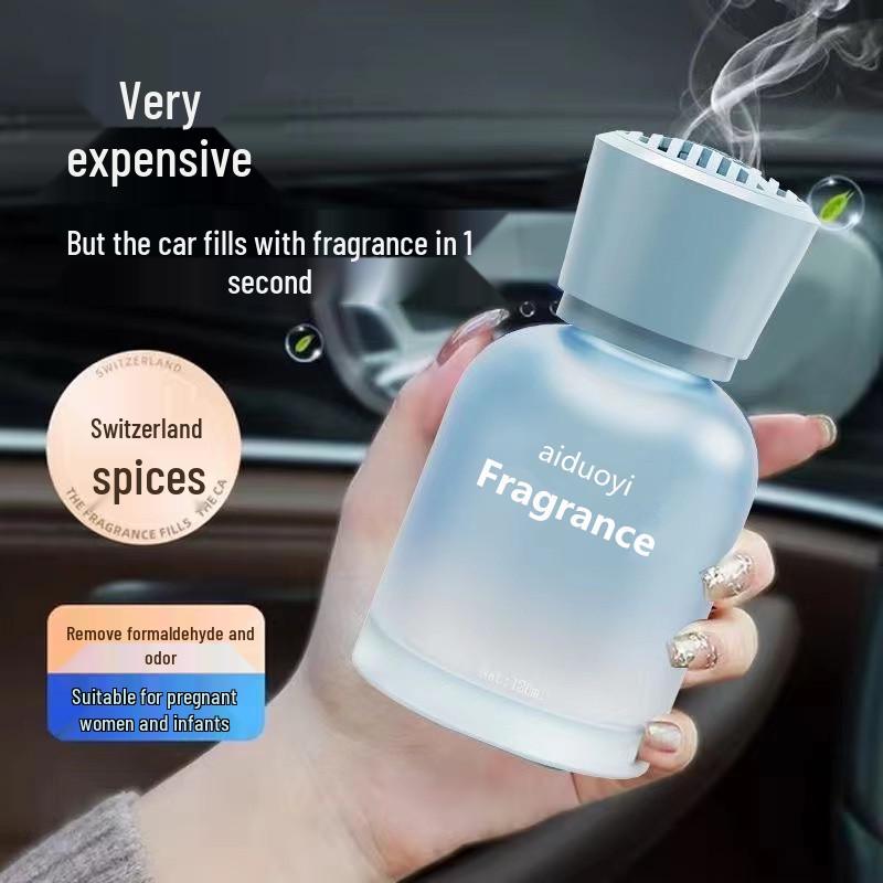 Advanced Long-Lasting Car Air Freshener: New Trending In-Car Perfume with Light Scent for Deodorization