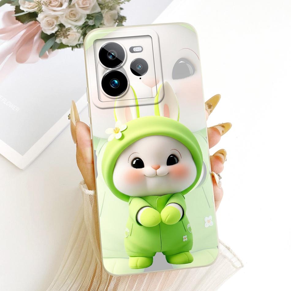 For Realme GT 7 Pro Cute Cat Flower Cartoon Phone Case For Realme GT7 Pro RMX5010 Shockproof Soft Silicone Covers Bumpers
