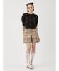 Furfur Cherry Motif Knit Top RWNT251107 Black Women's