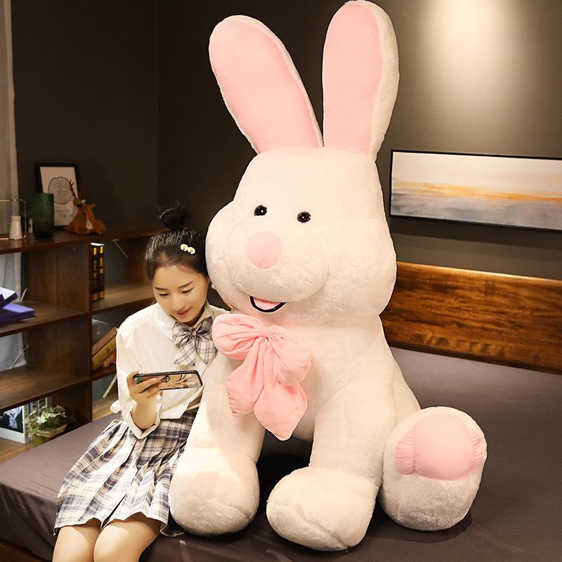 Big Rabbit Doll Plush Toy Long Eared Rabbit Doll Rag Doll Stall Creative Gift for Women
