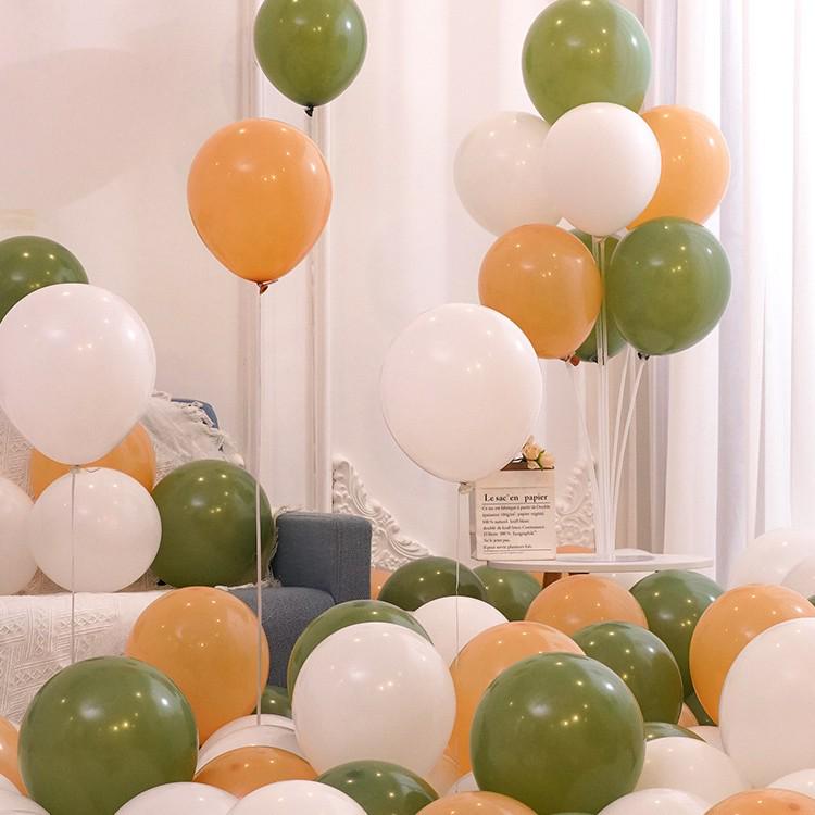 "Non-toxic Macaron Color Balloons - Multiple Colors for Event Decoration"