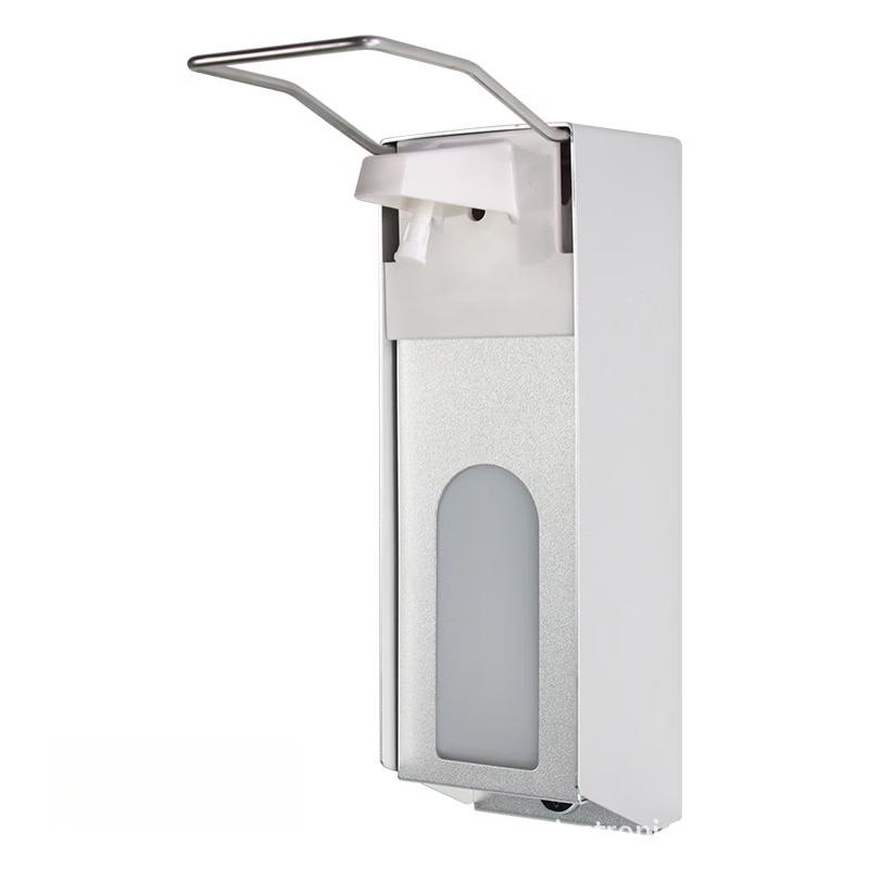 OIMG Stainless Steel Manual Elbow Press Soap & Sanitizer Dispenser