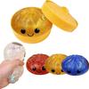Giocattolo Squishy Ravioli Glitterati con Vaporello Giocattolo Squishy Morbido Bassa Resilienza Fidget Sollievo dallo Stress Pallina Sensoriale Strumento di Rilassamento