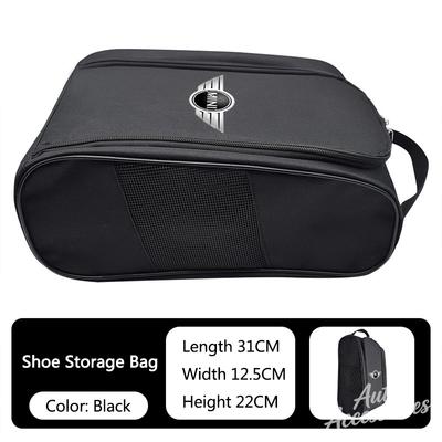 Car Sneaker Large Storage Bag Portable Bag Auto Accessory For BMW MINI Cooper One Jcw F54 F55 Clubman Countryman R57 R58 Sticker W9