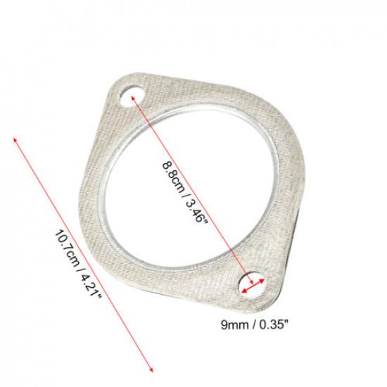 Pack of 2 for BMW E60 E82 E90 Car Exhaust Pipe Flange Gasket Seal 18307553603