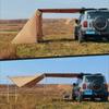 Outdoor Car Side Tent, Expansion Accessories, Shelter with Windows, Side Arrangement of Bags, Projection Screen Tent