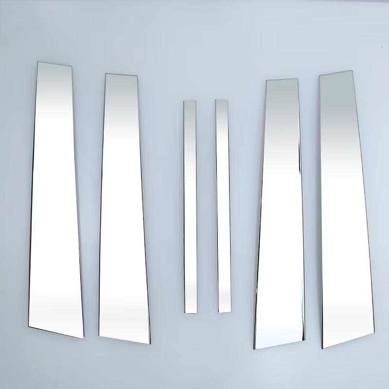 

Для Kia Sportage 4 QL 2016 2017 2018 Стойки кузова, накладки на оконные проемы дверей, наклейки, аксессуары для экстерьера серебряный