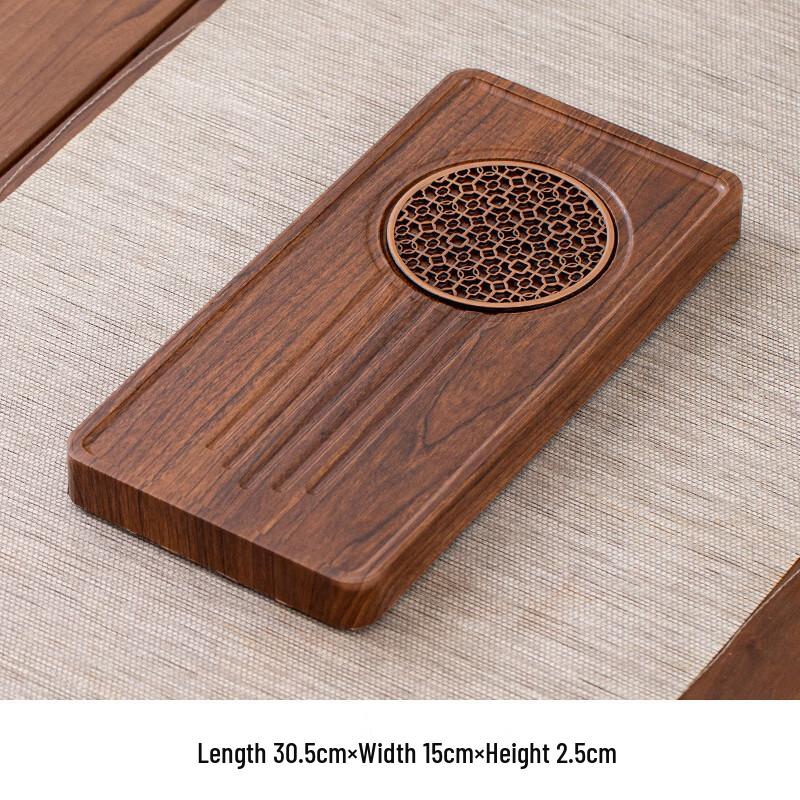 WJ Light Luxury Wooden Dry Tea Tray