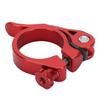 Bike Seatpost Clamp Professional 34.9mm Aluminum Alloy Lightweight High Strength CNC Machined Quick Release   Seatpost Clamp