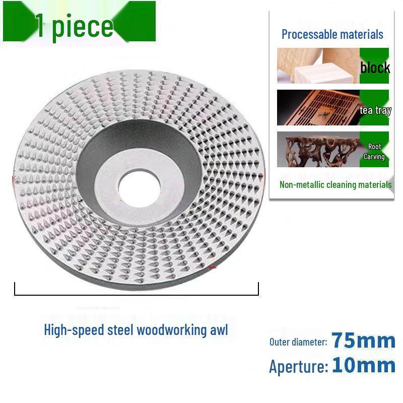 Mini 76mm (3") Angle Grinder Blade: Metal Grinding & Polishing Disc, Cutting Wheel 10mm Arbor.