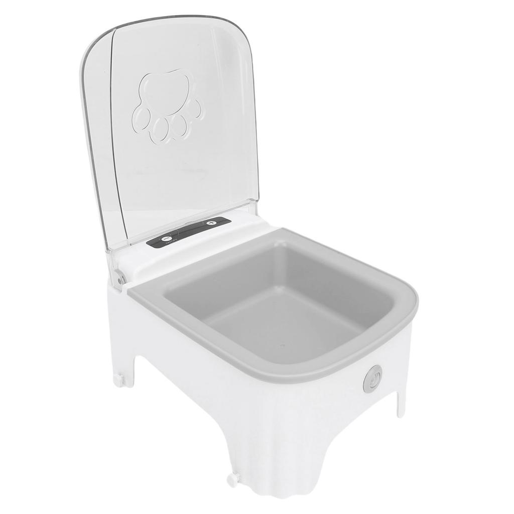 Automatic Cat Feeder Timing Large Capacity Non Tipping Pet Food Dispenser for Cat Dog