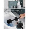 Freestanding Toilet Brush and Holder Stainless Steel Toilet Bowl Brush for Bathroom Toilet Accessories Enduring