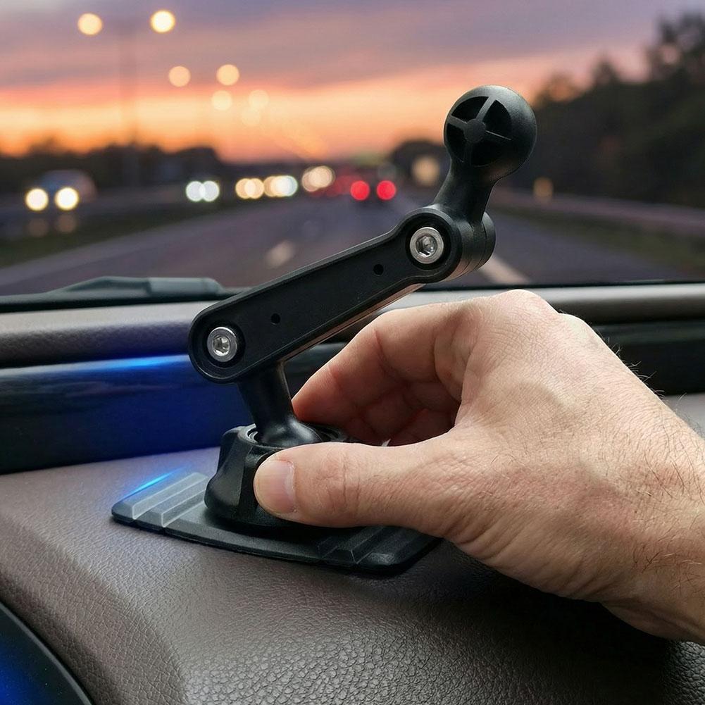 Car Dashboard Phone Mount Base Ball Head Ultra-Sticky Phone Holder with 360° Rotation for Car Phone Mounts Car Accessory A0N3