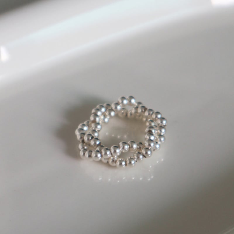 

NOCTURN [925silver] SILVER CLOUD BANDING RING Silver