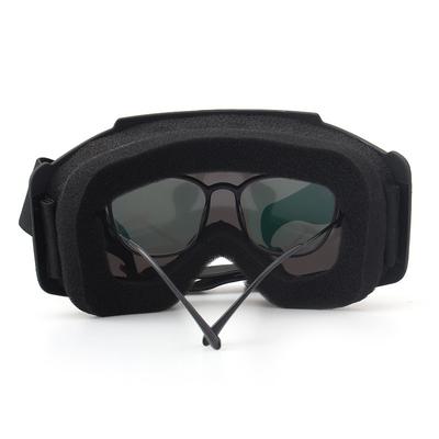 Masca de Față pentru Motocicletă Ochelari de Înaltă Definiție cu Filtru pentru Gură Pentru Cască Open Face Motocross Protector Ochi Față 1 Buc