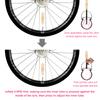 700X18-32c Bike Inner Tube 65mm Riding Racing Bicycles Tire Professional Repairing Foldable Cycling Rider Tyre Spare