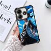 Bleach Aizen Sousuke Plating Phone Case For Xiaomi Redmi Note 14 15 Pro Plus 13 12 11 11S 11T 10 9S 9 5G Anti-Fall Airabag Cover