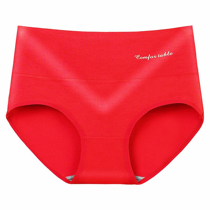 Baumwollunterwäsche mit hohem Bund für Übergrößen-Frauen und ältere Damen