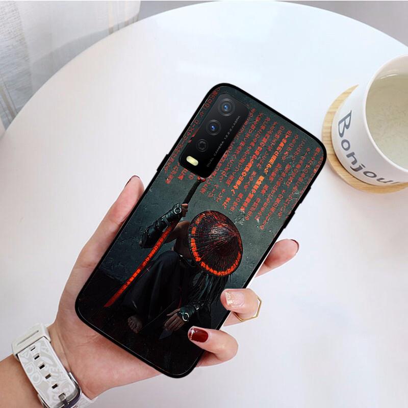 

Чехол для телефона в японском самурайском стиле для VIVO Y31 Y21 Y70 Y21S Y20 Y72 1907 Y12 Y11S Y53S Y33S Y55 Y76 Y51 Y15S Y01 Funda VIVO Y70