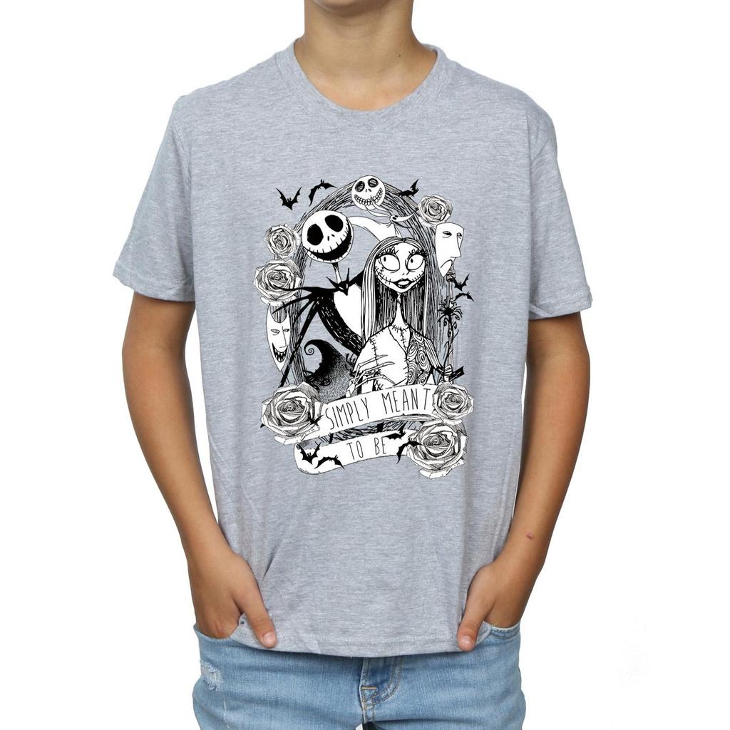 Disney Boys Nightmare Before Christmas Simply Meant To Be T-Shirt