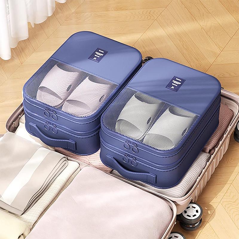 Geantă Depozitare Pantofi Portabilă Geantă Călătorie Pantofi Genți Lenjerie Intimă Haine Organizator Pantofi Geantă Depozitare Accesorii Călătorie Multifuncționale