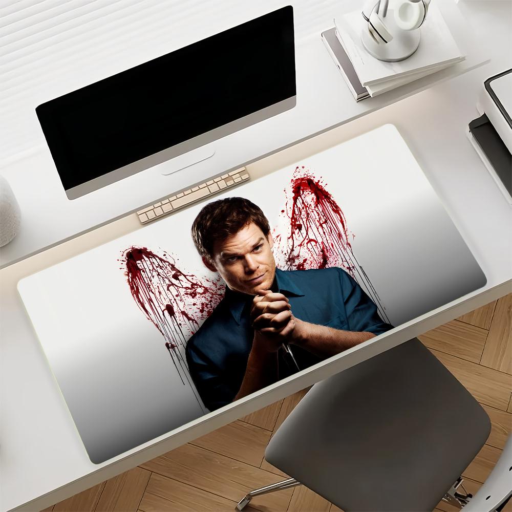 TV Show DDexter Mouse Pad Nonslip Rubber Gamer Balance Computer Mat Decoracion Deskmat Laptop Office Large