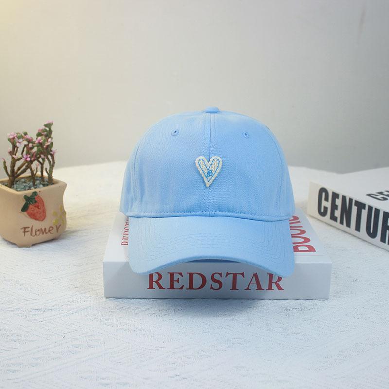 Blue Baseball Cap Spring Summer Letter Shade Baseball Cap Outdoor Sunscreen Fashion Cap