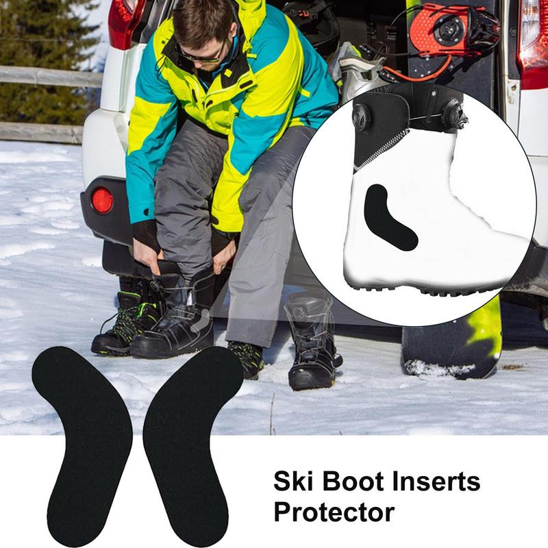 6 pairs Snowboard Boots Fitting Pads Ski Ankle Protection Pads Sports Ski Ankle Boot Pads Foam Ankle Bone Padding for Ski