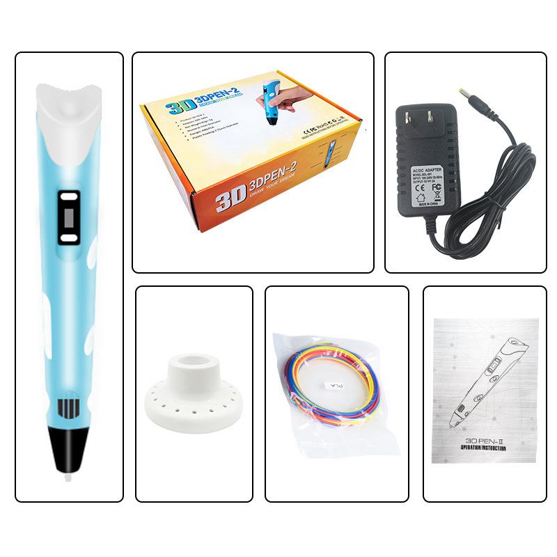 3d Kids Printing Pen High Temperature Manual DIY Kids Smart Toy Printing Pen
