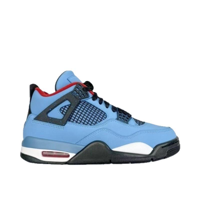 

AJ4 Retro Електричний Білий Цемент Модні Повсякденні Спортивні Кросівки для Чоловіків та Жінок Size 37