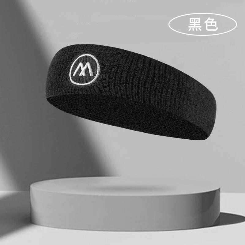 Sports Headbands Basketball Towel Wrist Wraps Sweat Absorbing Wrist Wraps for Running Soccer Yoga Hair Bands Wrist Wraps