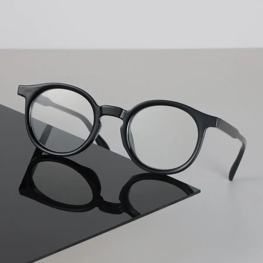 Minimalist Trendy Transparent Glasses Retro Round Frame Eyeglass Women Men Retro Clear Lens Frame Glasses Oculos
