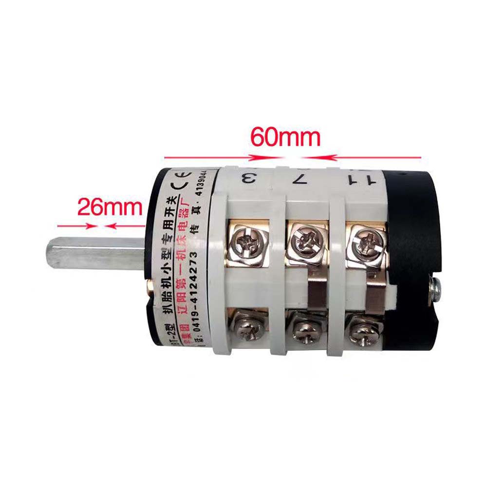 1 шт. 16А/25А/32А/40А Аксессуары для шиномонтажного станка Переключатель положительного и отрицательного реверса двигателя Для шиномонтажного станка C