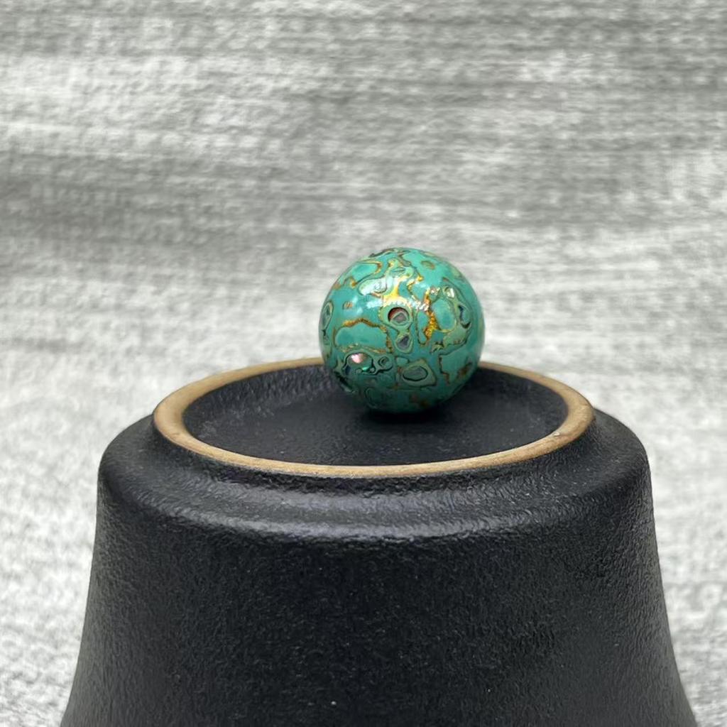 15mm Large Lacquer Loose Craft Beads for DIY Bracelets and Accessories
