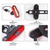 Bicycles Auto Brake Sensing Taillight Security Warning Bikes Back Light for Bicycles Security