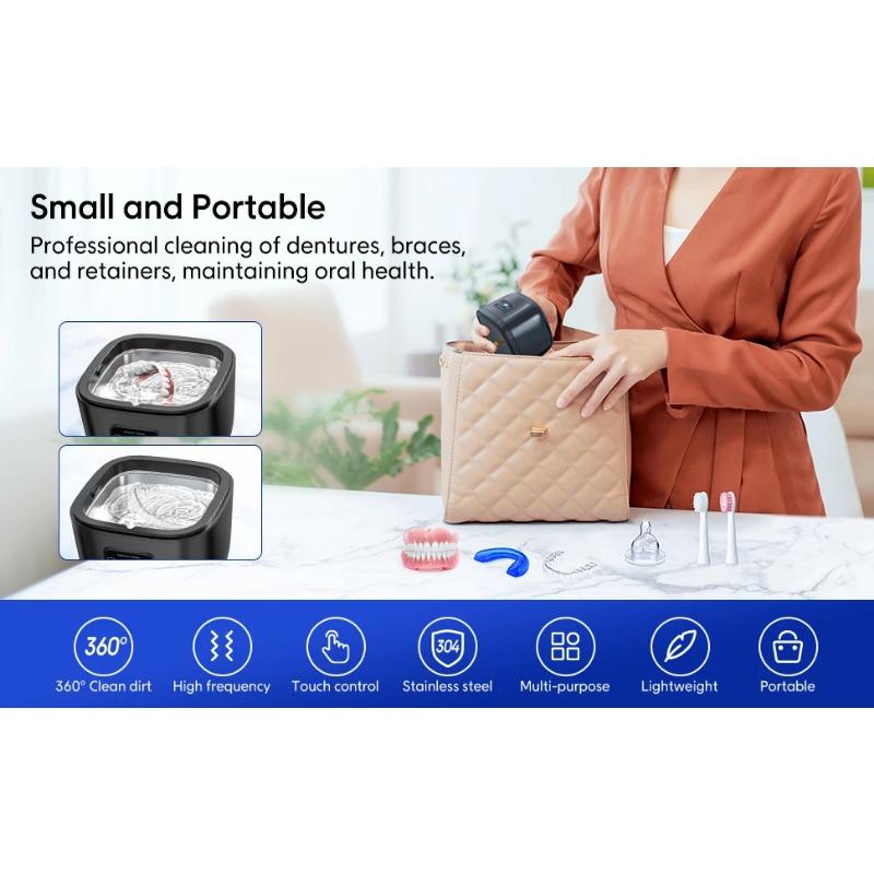 Ultrasonic Cleaning Machine Multi-function High Frequency Vibration Wash Cleaner Jewelry Glasses Watch Dentures Cleaner