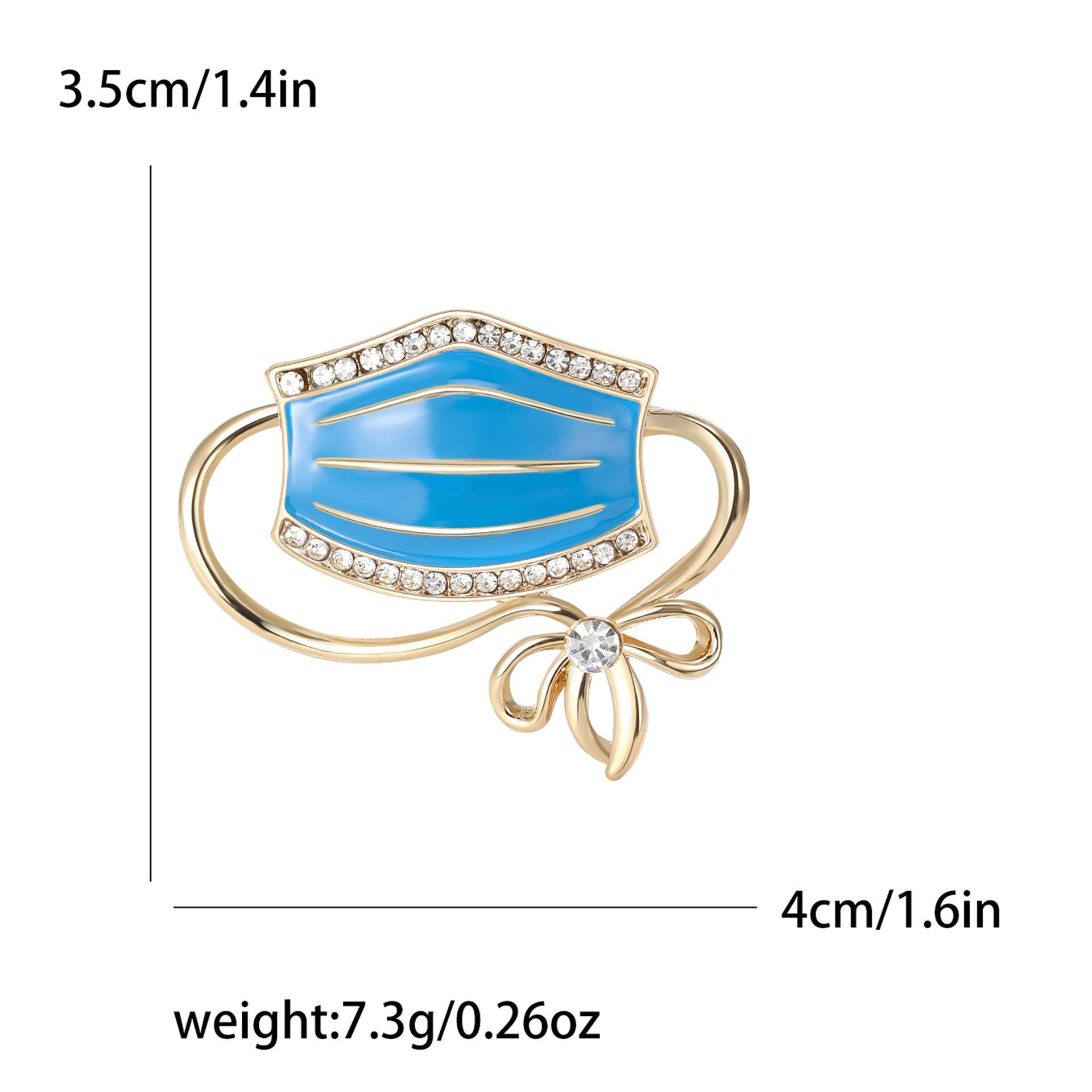 

Креативные модные аксессуары, брошь в виде эмалевой маски, простые и универсальные аксессуары для одежды