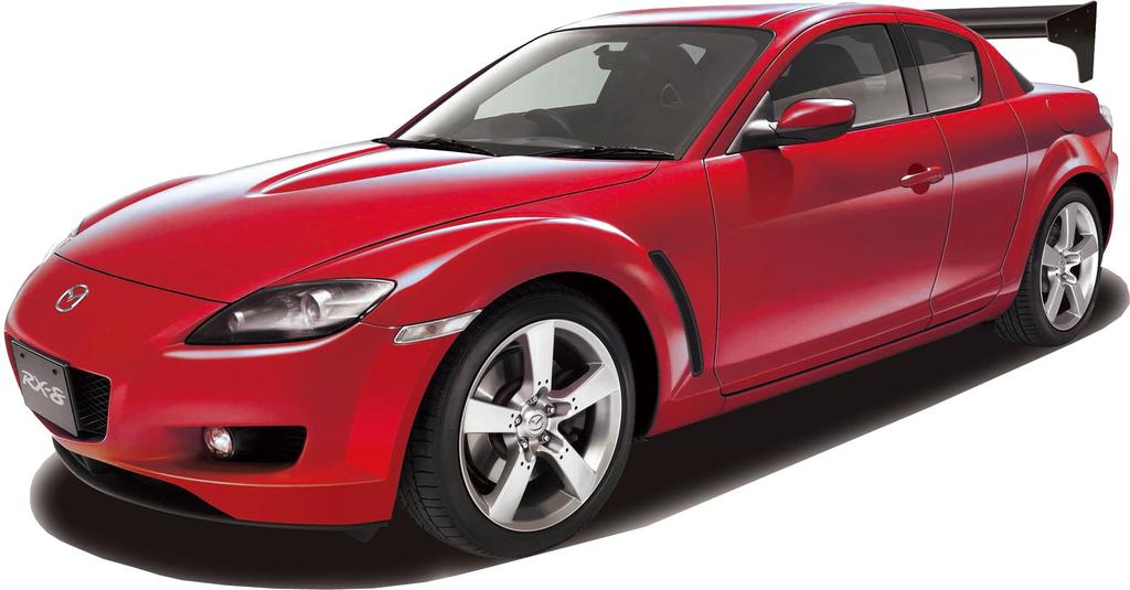 Plastikový model Mazda Type S, číslo 326, RX-8, 1/24, palcový up, série... (s křídlem GT/W)